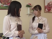 女服務員在餐廳被老男人猥褻