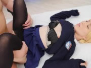 動漫美少女 島國清純萌妹角色妝扮動漫遊戲角色 嬌喘聲難受
